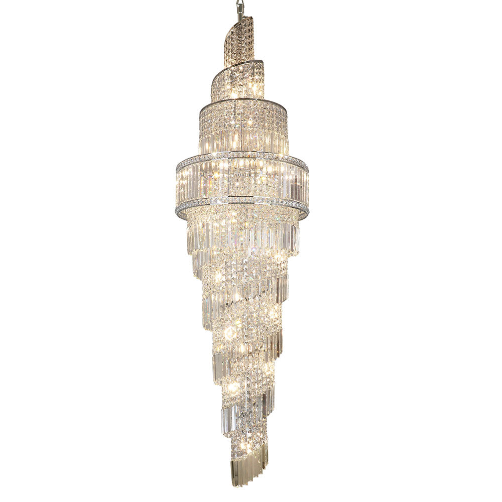 Magnalux, Isla 24 Light 2200mm Crystal Polished Chrome