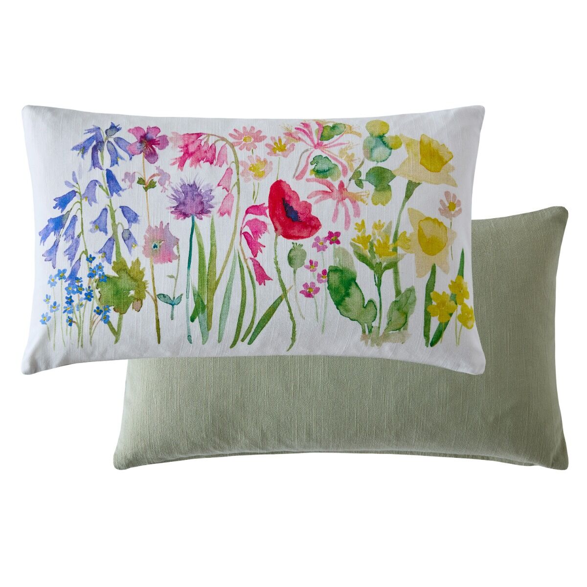 Bluebellgray Isolation Garden Multi Microfibre 30x50cm Cushion