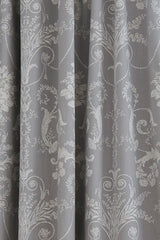 Laura Ashley Josette Steel Ready Made Curtain Pencil Pleat