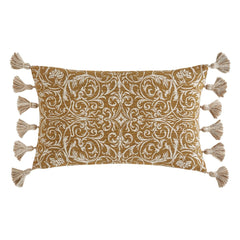 Historic Royal Palaces Kensington Ochre Yellow Microfibre 30x50cm Cushion