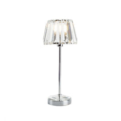 Laura Ashley Capri Small Table Lamp Polished Chrome