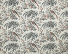 Laura Ashley Fabric Burdett - Slate