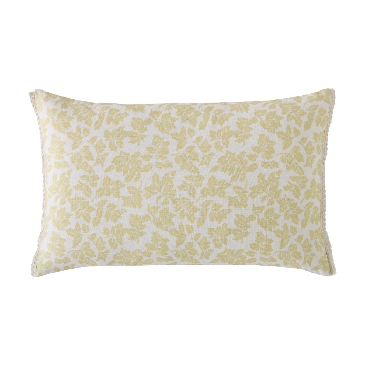 Laura Ashley Lady Fern Ochre Cushion