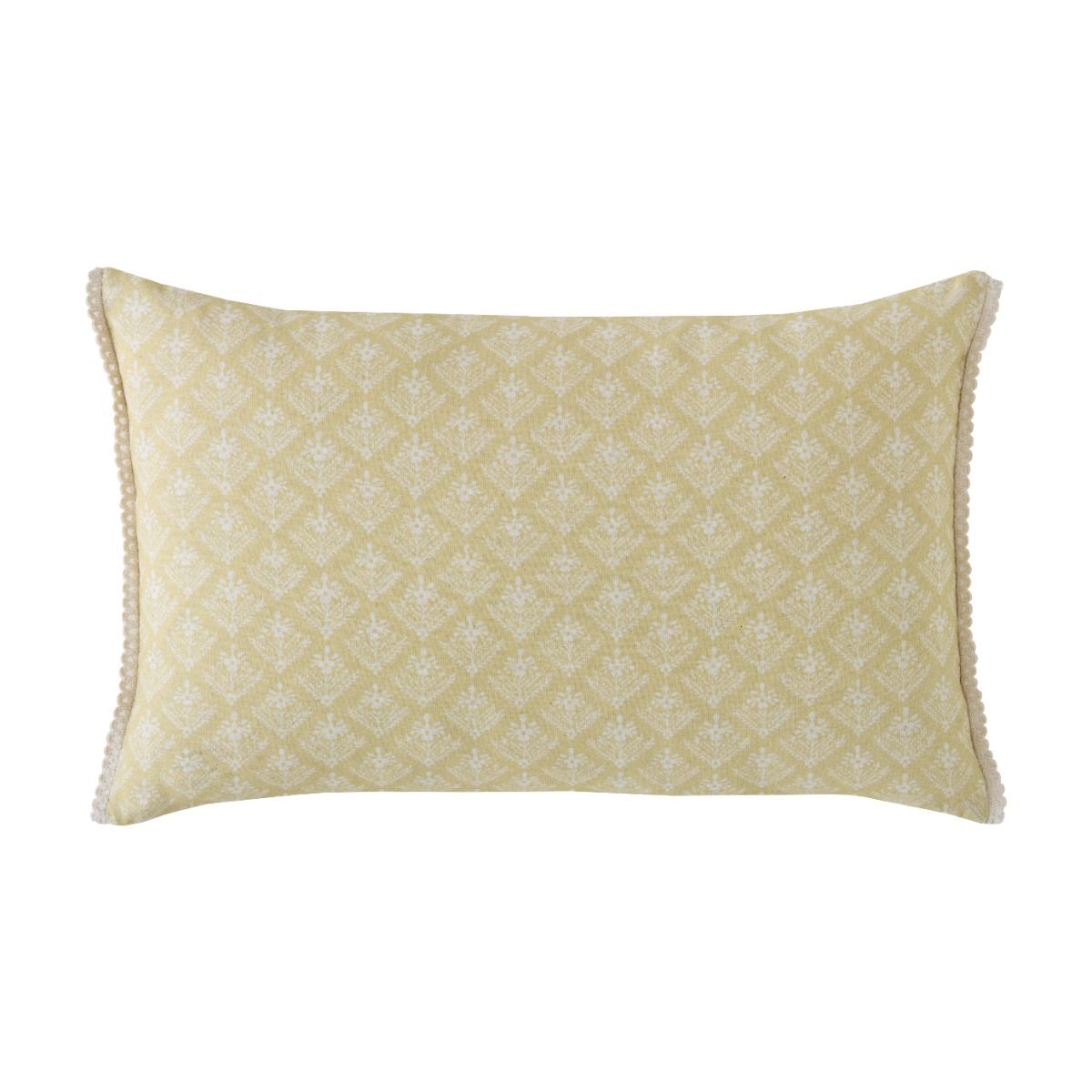 Laura Ashley Lady Fern Ochre Cushion