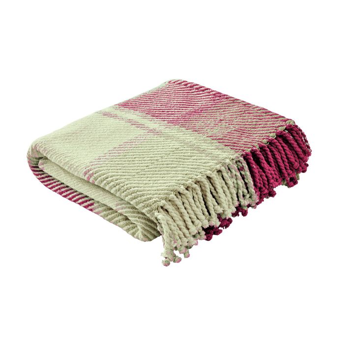 Laura Ashley Dylan Cranberry Throw