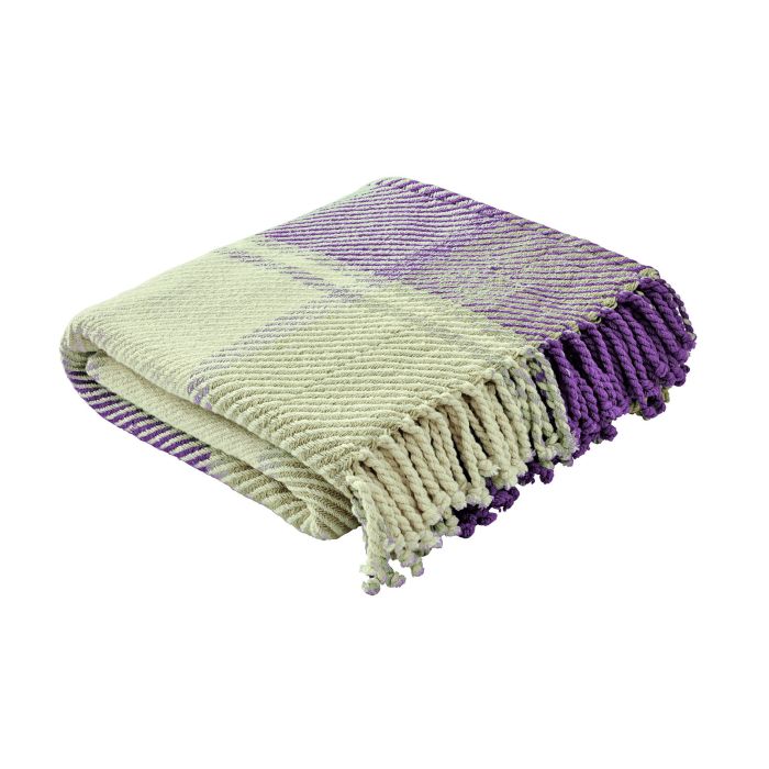 Laura Ashley Dylan Grape Throw