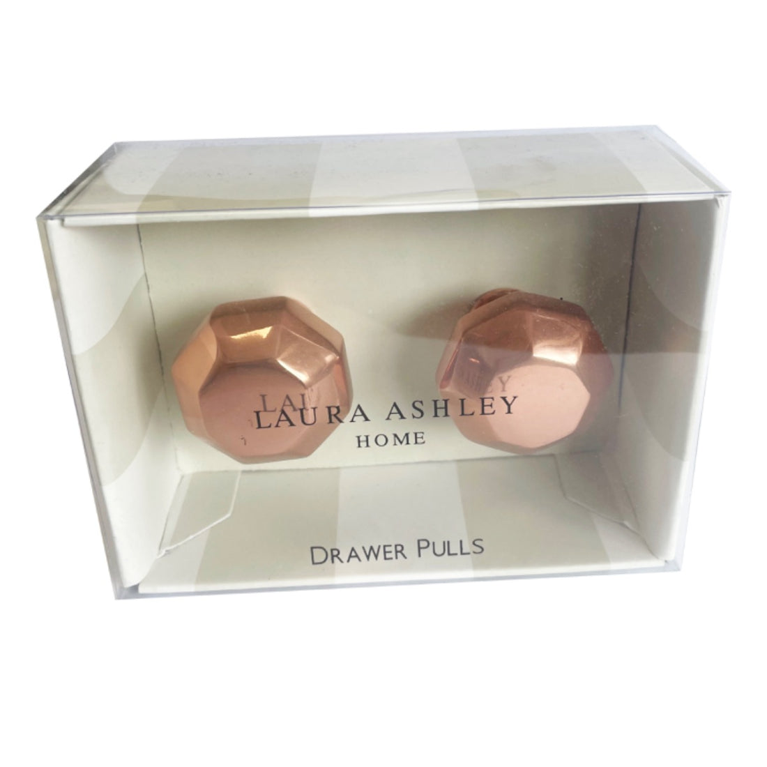 Laura Ashley Harper Drawer Pulls, Copper, Set of 2