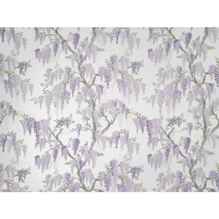 Laura Ashley Fabric Wisteria - Lavender