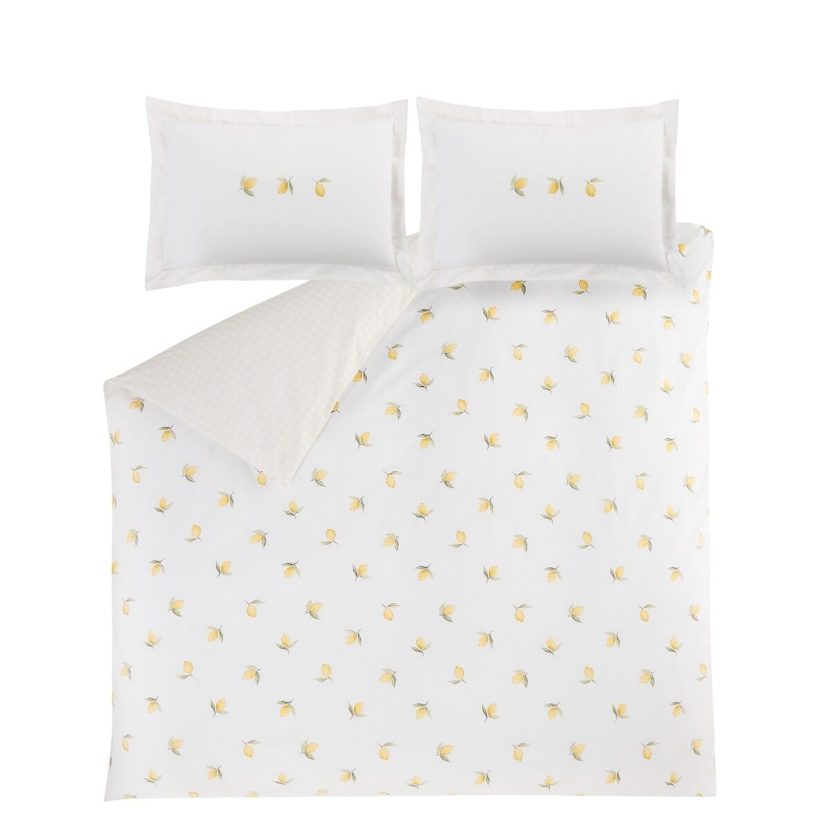 Sophie Allport Lemons White/yellow Bedding