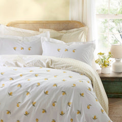 Sophie Allport Lemons White/yellow Bedding