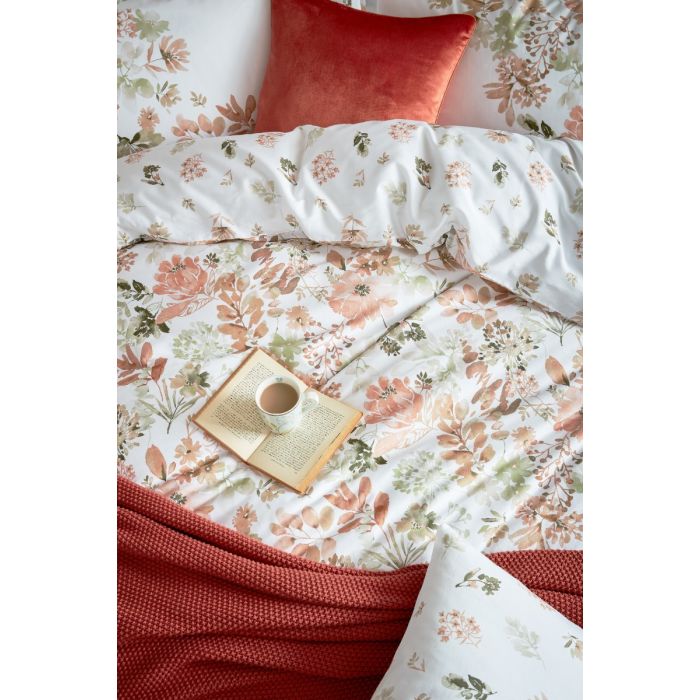 Laura Ashley Lewcombe Terracotta Bedding