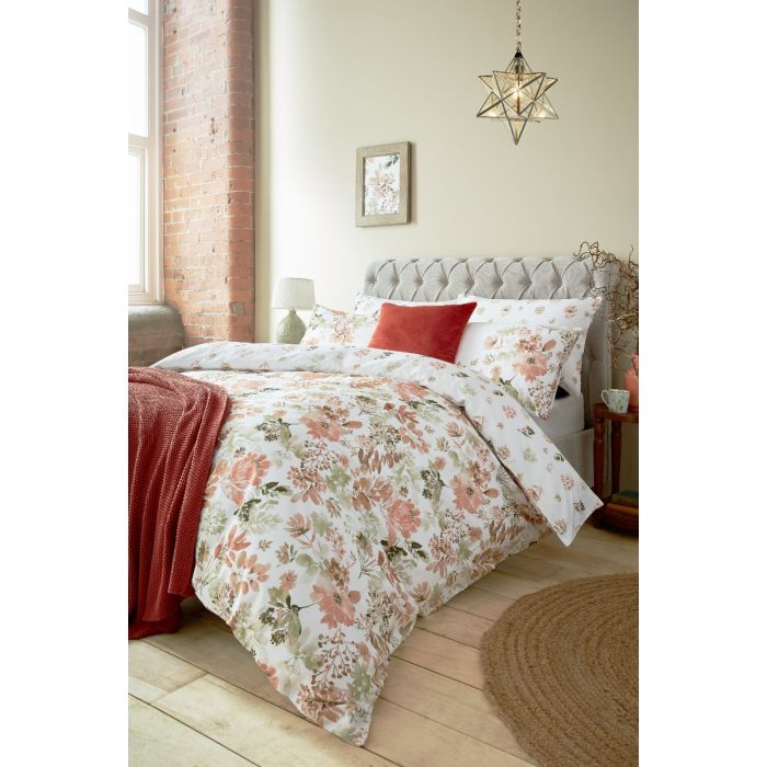 Laura Ashley Lewcombe Terracotta Bedding