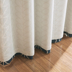 Orla Kiely Linear Stem Whale Ready Made Eyelet Curtains