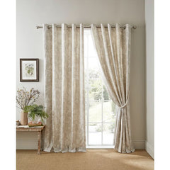 Laura Ashley Lloyd Dove Grey Ready Made Curtains