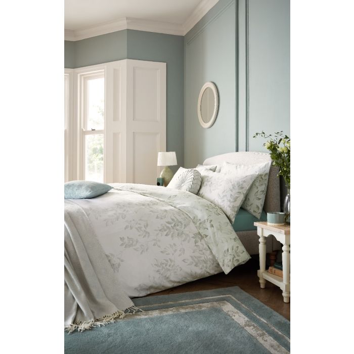 Laura Ashley Lockwood Natural Sage Bedding