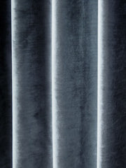 Laura Ashley Loretta Dark SeaSpray Pencil Pleat Curtains