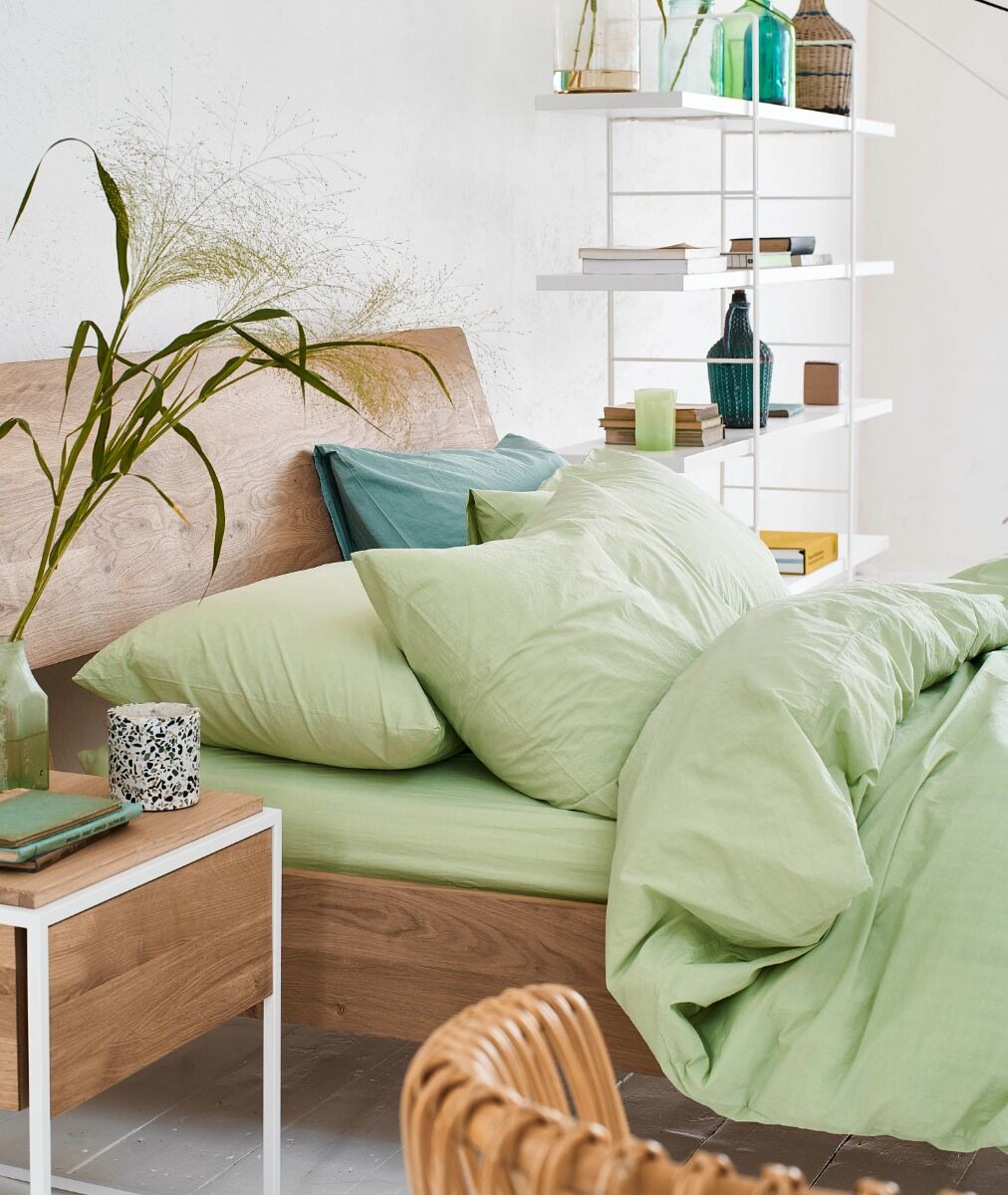 Designers Guild Loweswater Willow Green Bedding