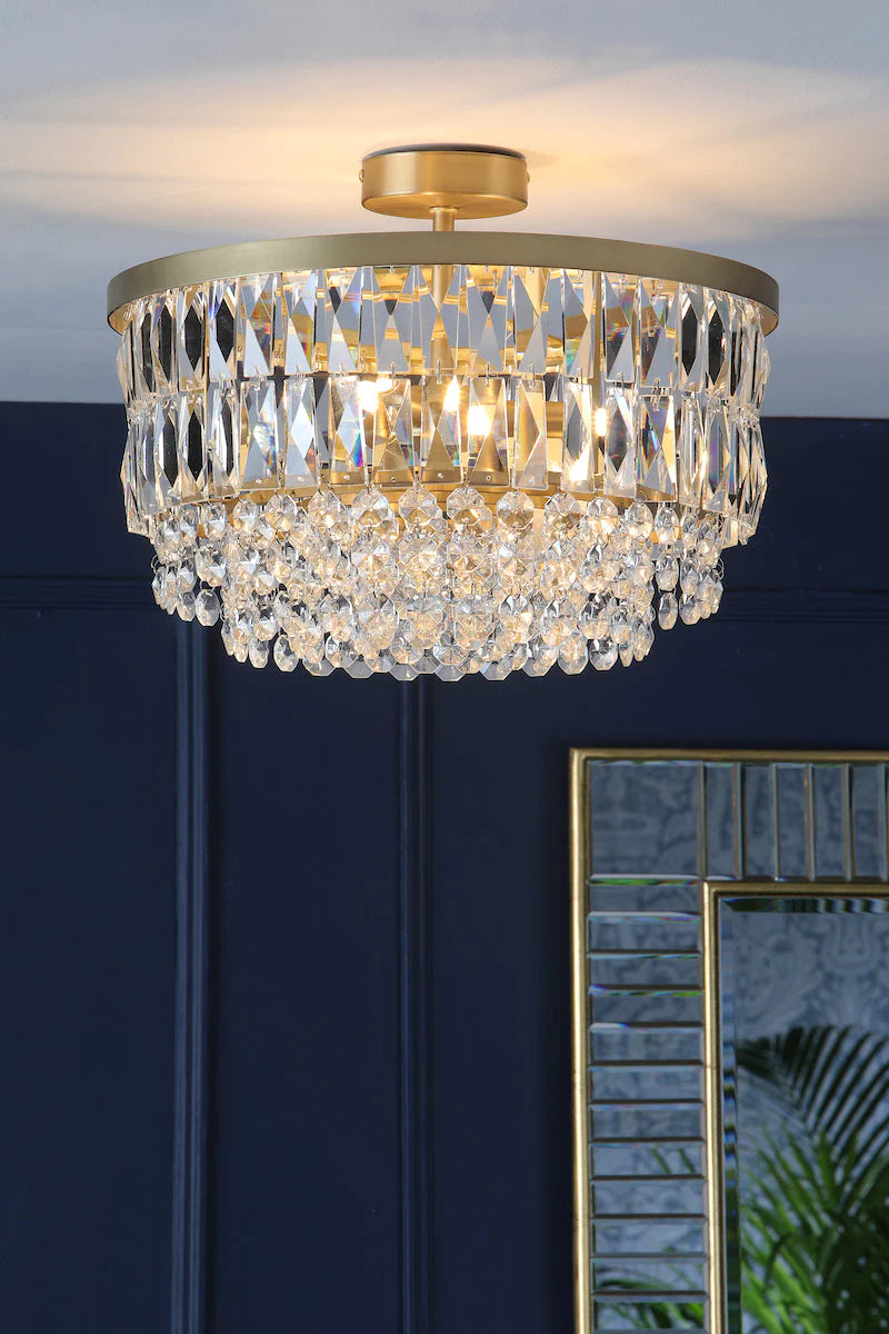 luxury designer ceiling light by Laura Ashley