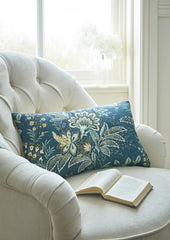 Laura Ashley Marlbrook Dusky Seaspray 30x50cm Microfibre Cushion