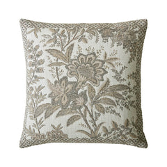Laura Ashley Marlbrook Jacquard Truffle Microfibre 45x45cm Cushion