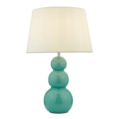 Mia Table Lamp Blue Ceramic dar lighting