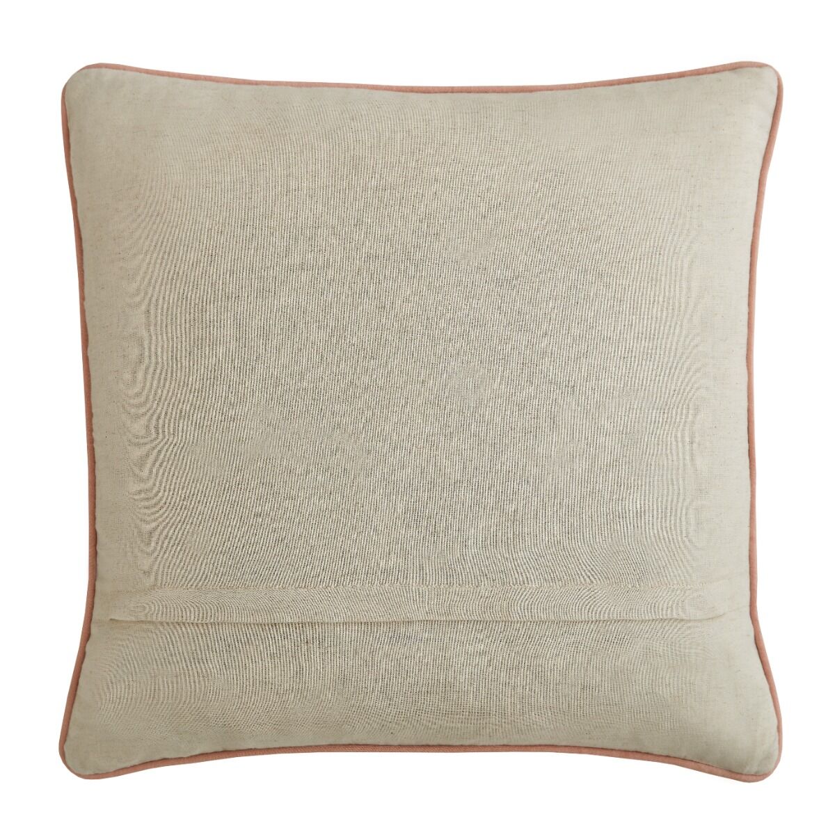 William Morris At Home Michaelmas Daisy Brick Pink/gold Microfibre 43x43cm Cushion