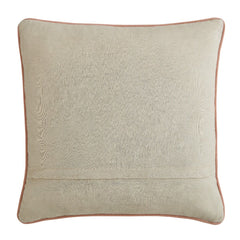 William Morris At Home Michaelmas Daisy Brick Pink/gold Microfibre 43x43cm Cushion