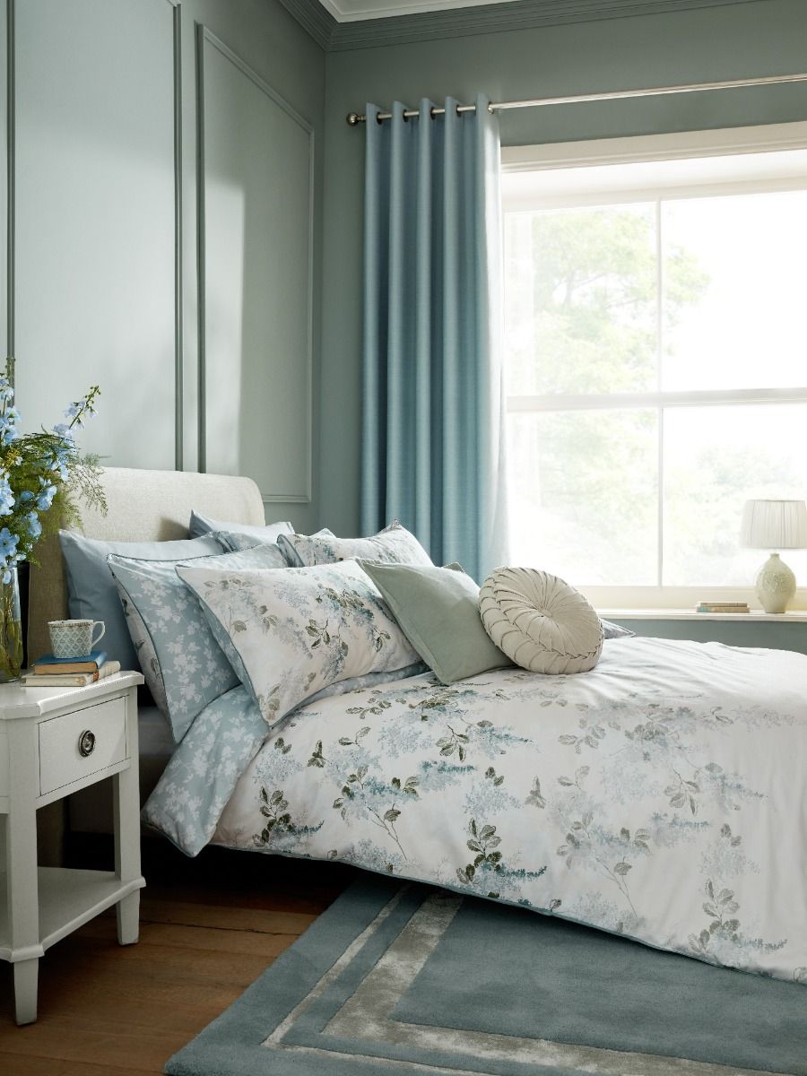 Laura Ashley Mirabelle Pale Seaspray Bedding