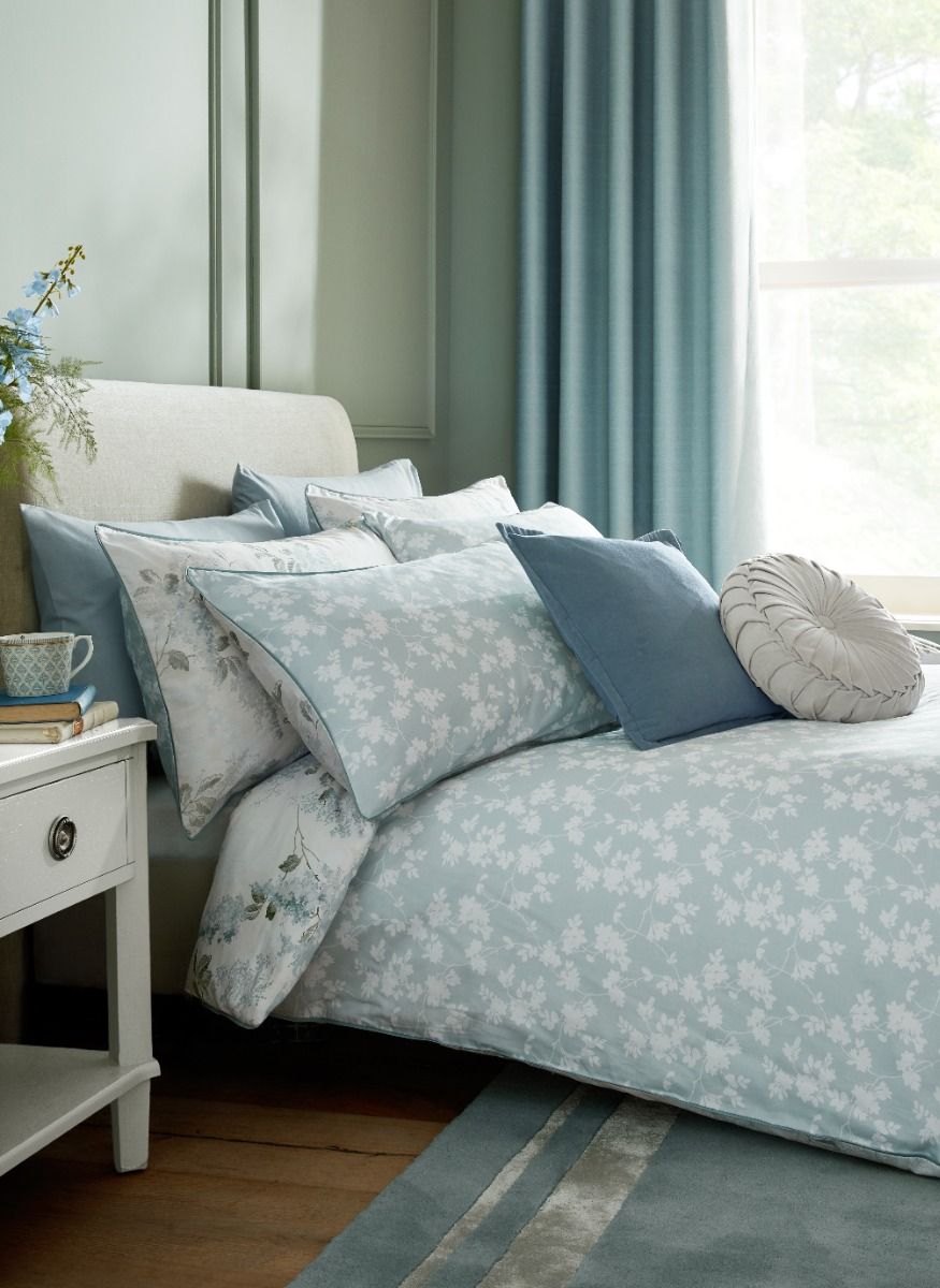 Laura Ashley Mirabelle Pale Seaspray Bedding