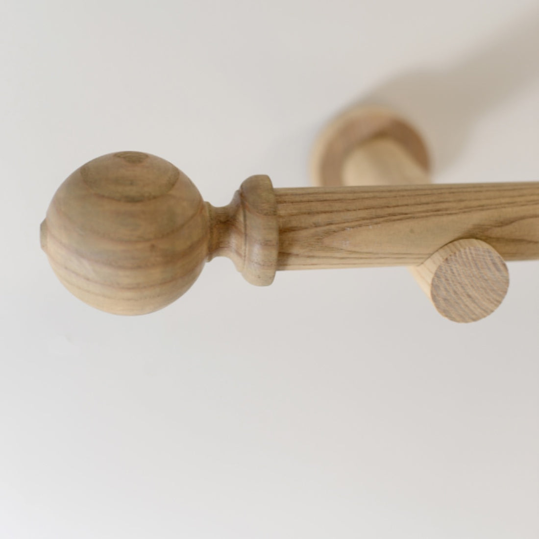 Laura Ashley Mitchell 28mm Eyelet Pole, Washed Oak