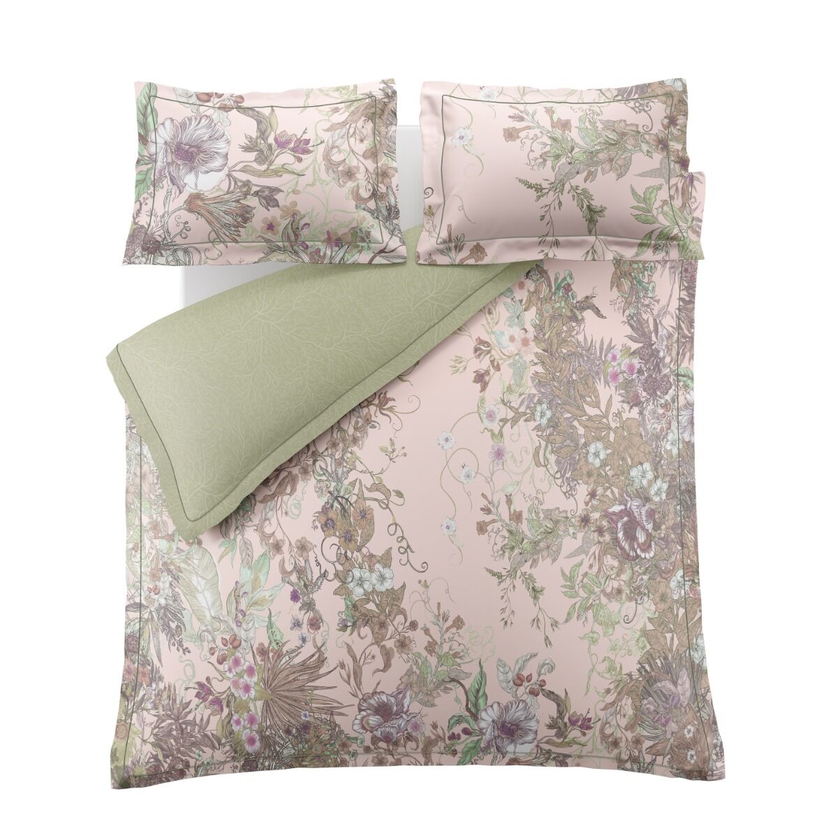 Timorous Beasties Opera Botanica Opal Bedding