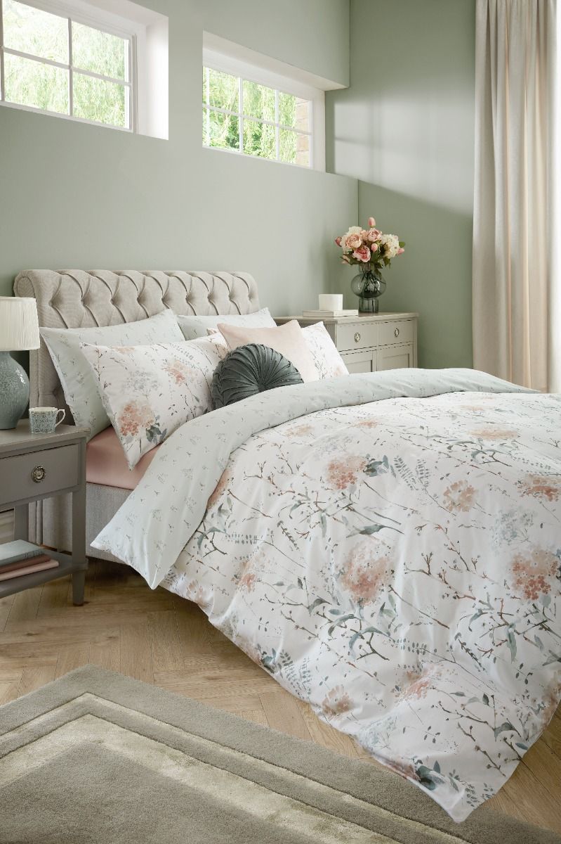 Laura Ashley Pallington Bloom Plaster Pink Bedding