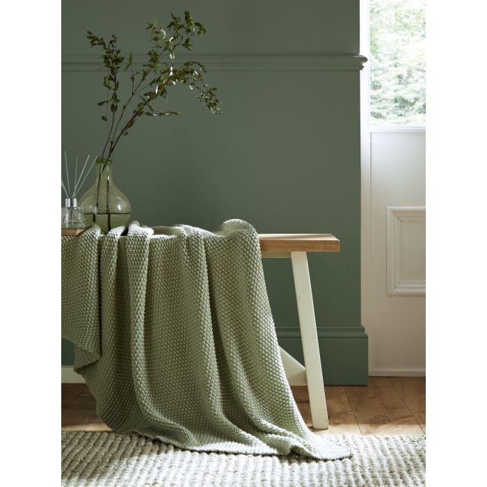 Laura Ashley Parker Sage Throw