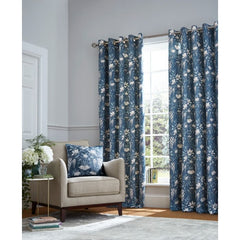 Laura Ashley Parterre Seaspray Ready Made Curtains