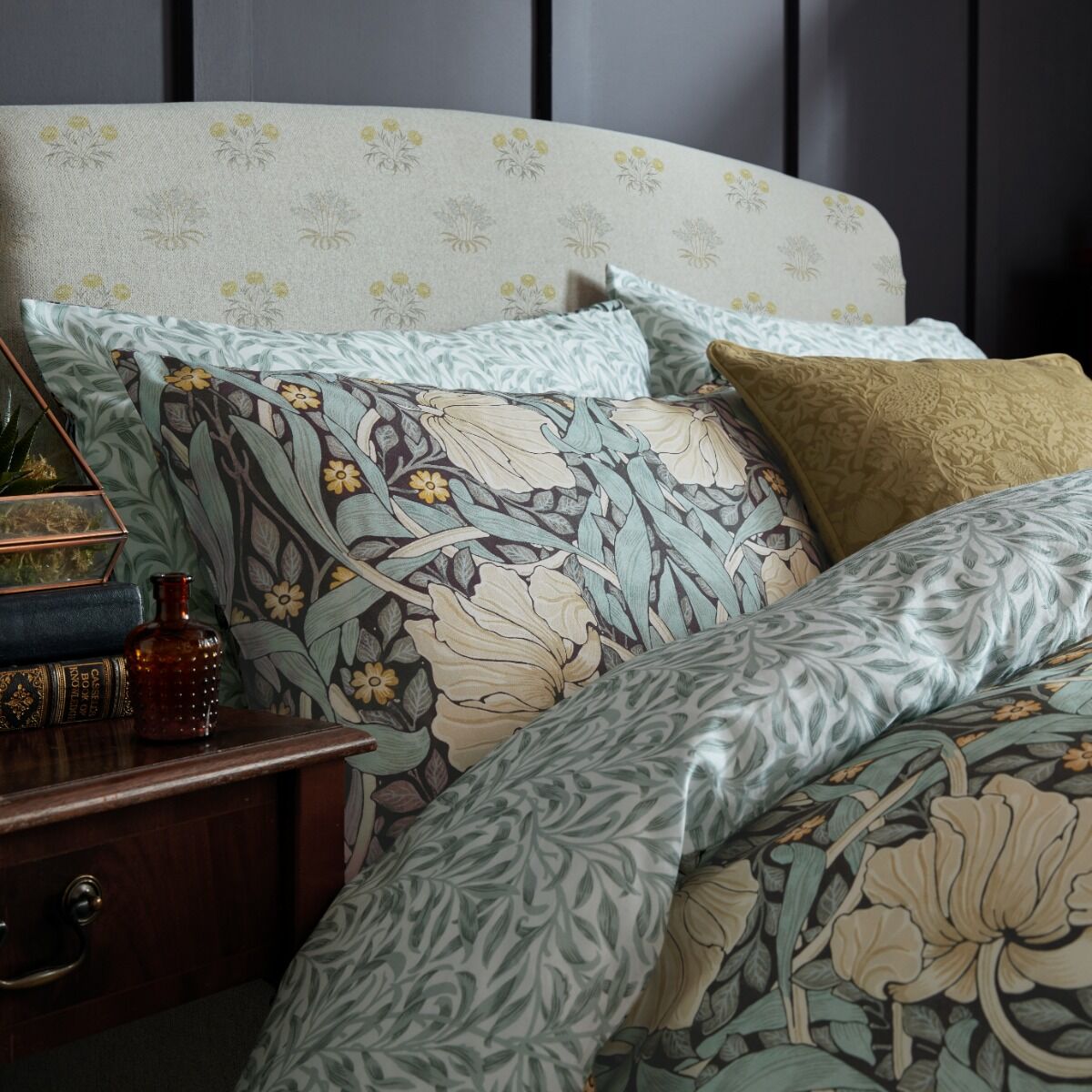 William Morris At Home Pimpernel Indigo Bedding