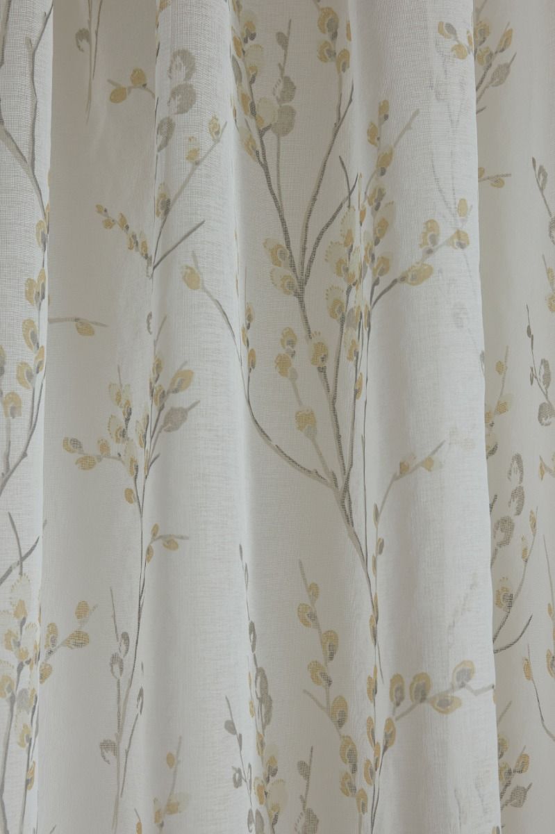 Laura Ashley Pussy Willow Dove Ready Made Voile