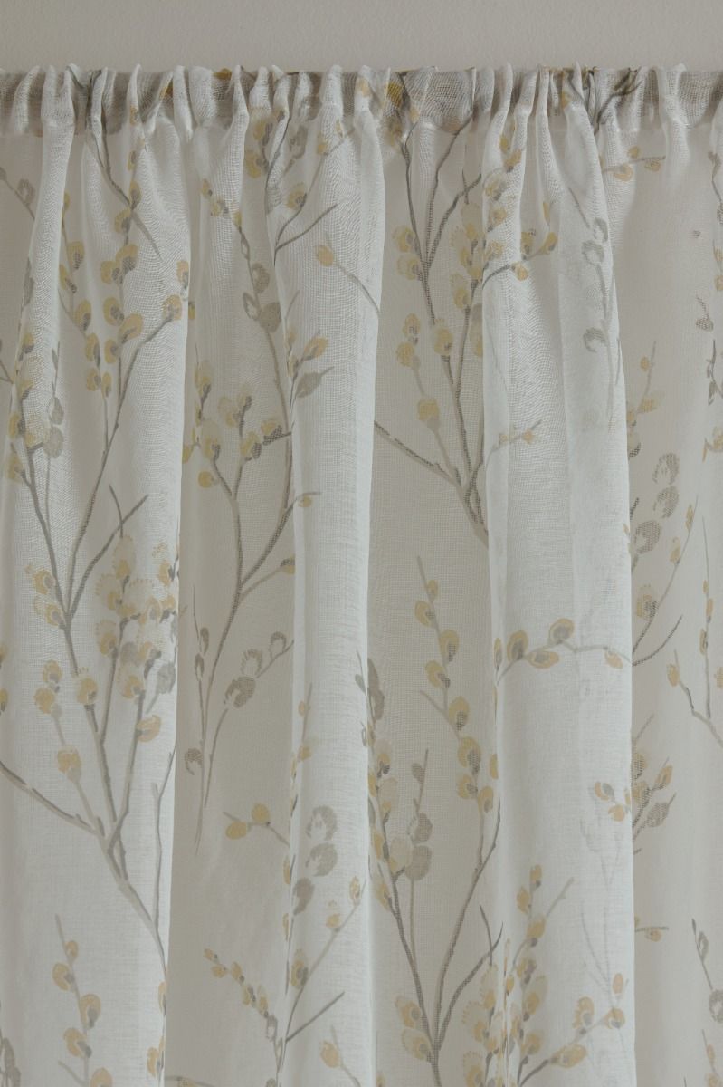 Laura Ashley Pussy Willow Dove Ready Made Voile