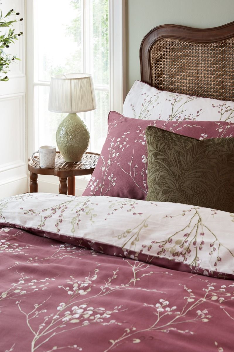 Laura Ashley Pussy Willow Plum Purple Bedding