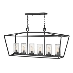 Alford Place 6 Light Outdoor Linear Pendant - Quintiesse Lighting