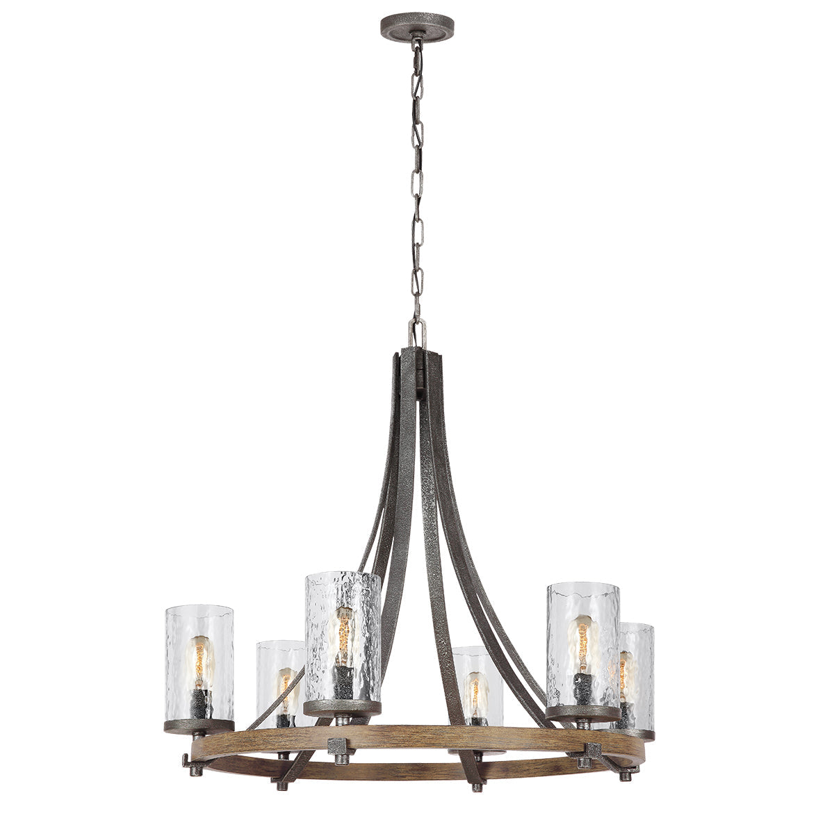 Angelo 6 Light Chandelier - Quintiesse Lighting