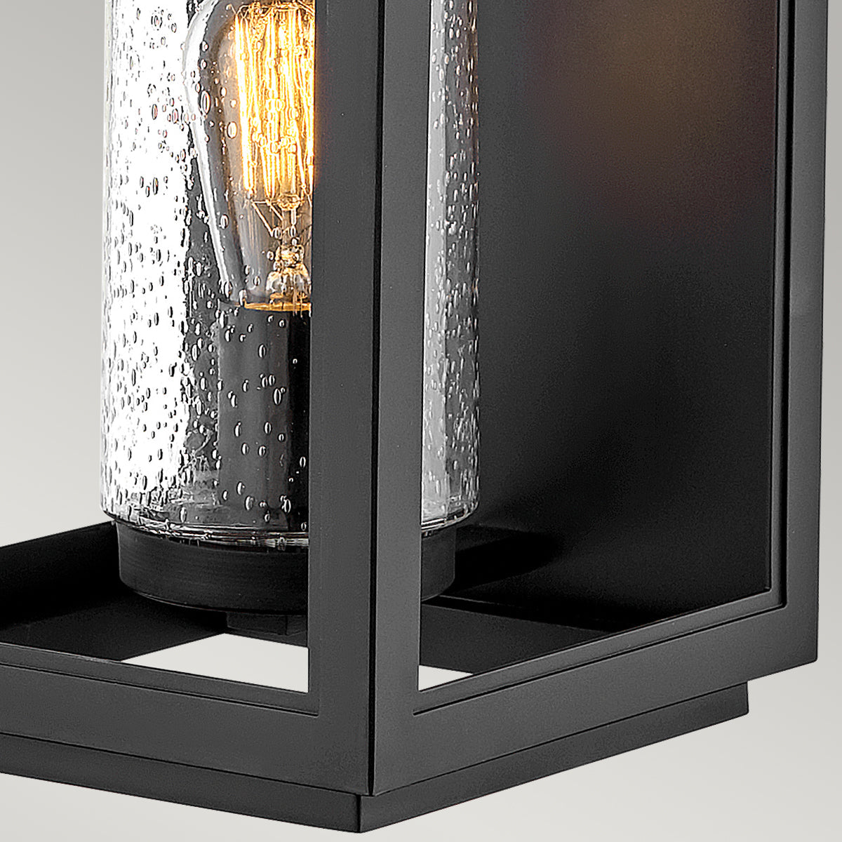 Atwater 1 Light Large Black Wall Lantern - Quintiesse Lighting