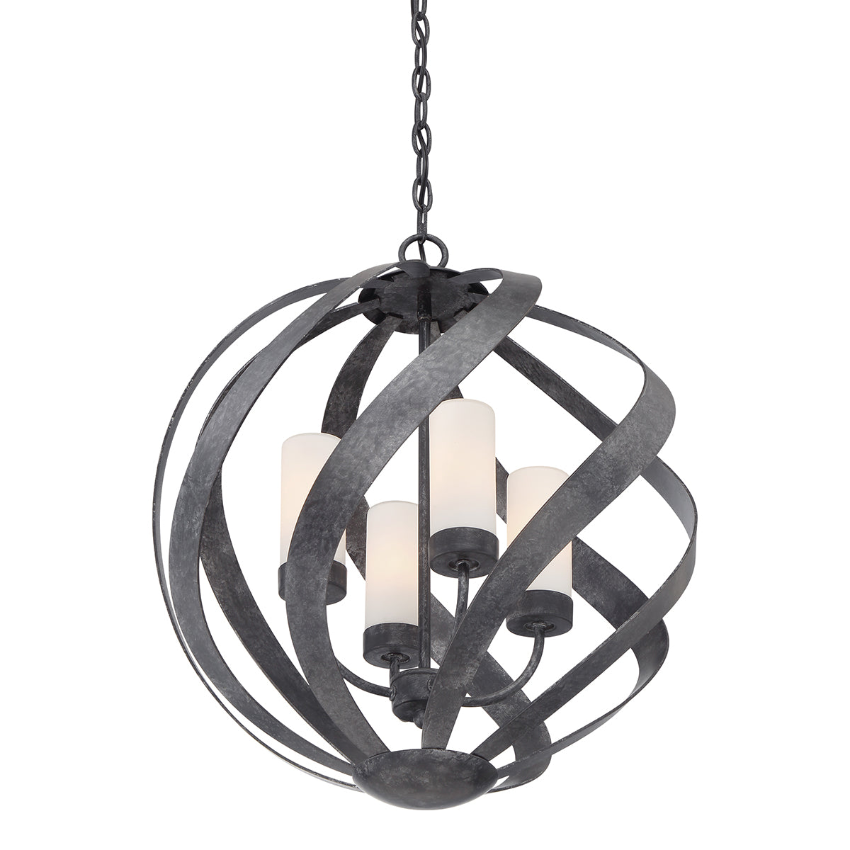 Blacksmith 4 Light Outdoor Chandelier - Quintiesse Lighting