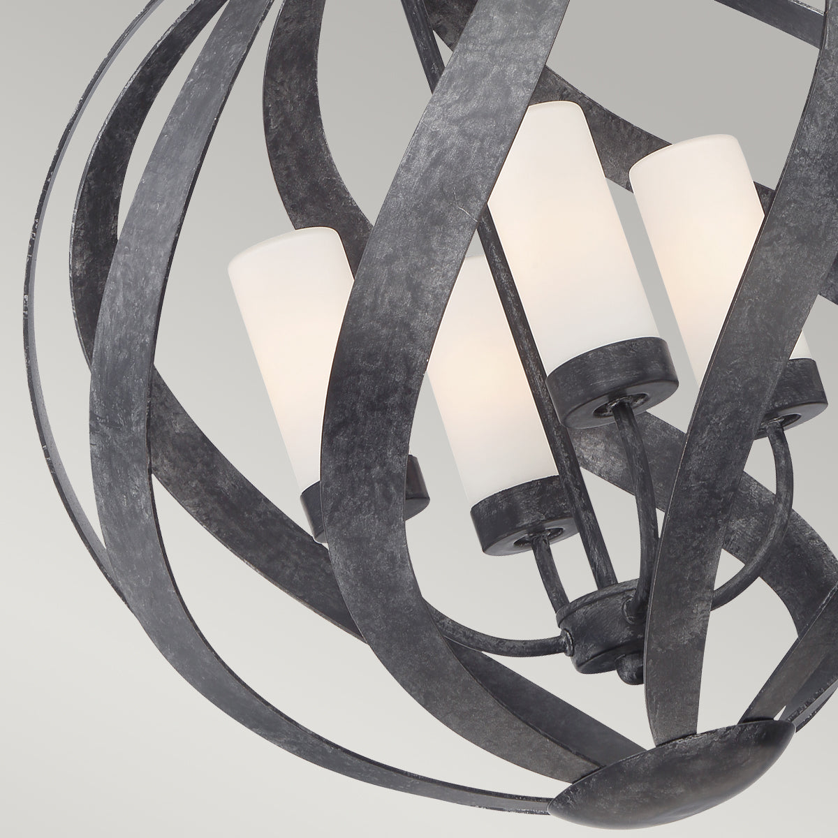 Blacksmith 4 Light Outdoor Chandelier - Quintiesse Lighting