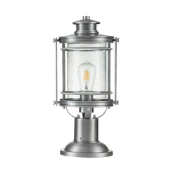 Booker 1 Light Medium Pedestal Lantern - Quintiesse Lighting