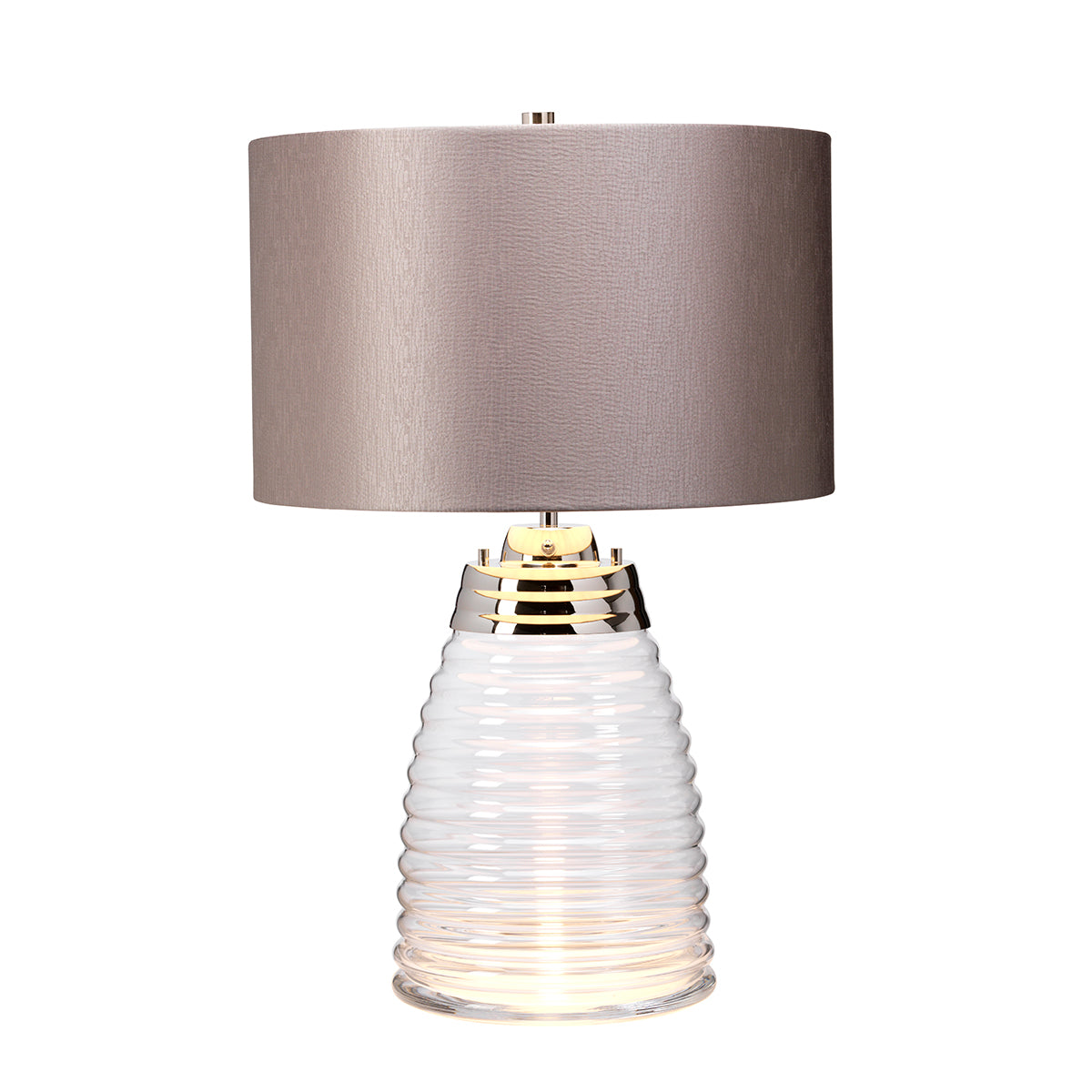 Milne Table Lamp - Grey - Quintiesse Lighting