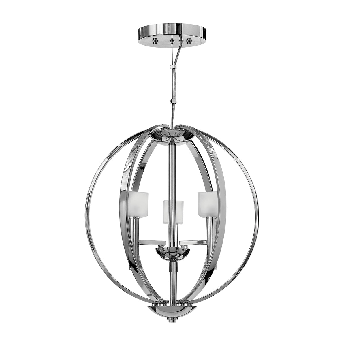 Mondo 3 Light Chandelier - Quintiesse Lighting