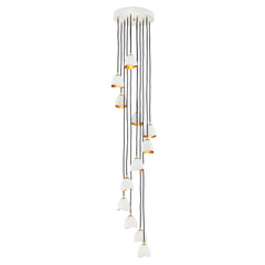 Nula 12 Light Pendant - Quintiesse Lighting