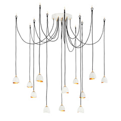 Nula 12 Light Pendant - Quintiesse Lighting