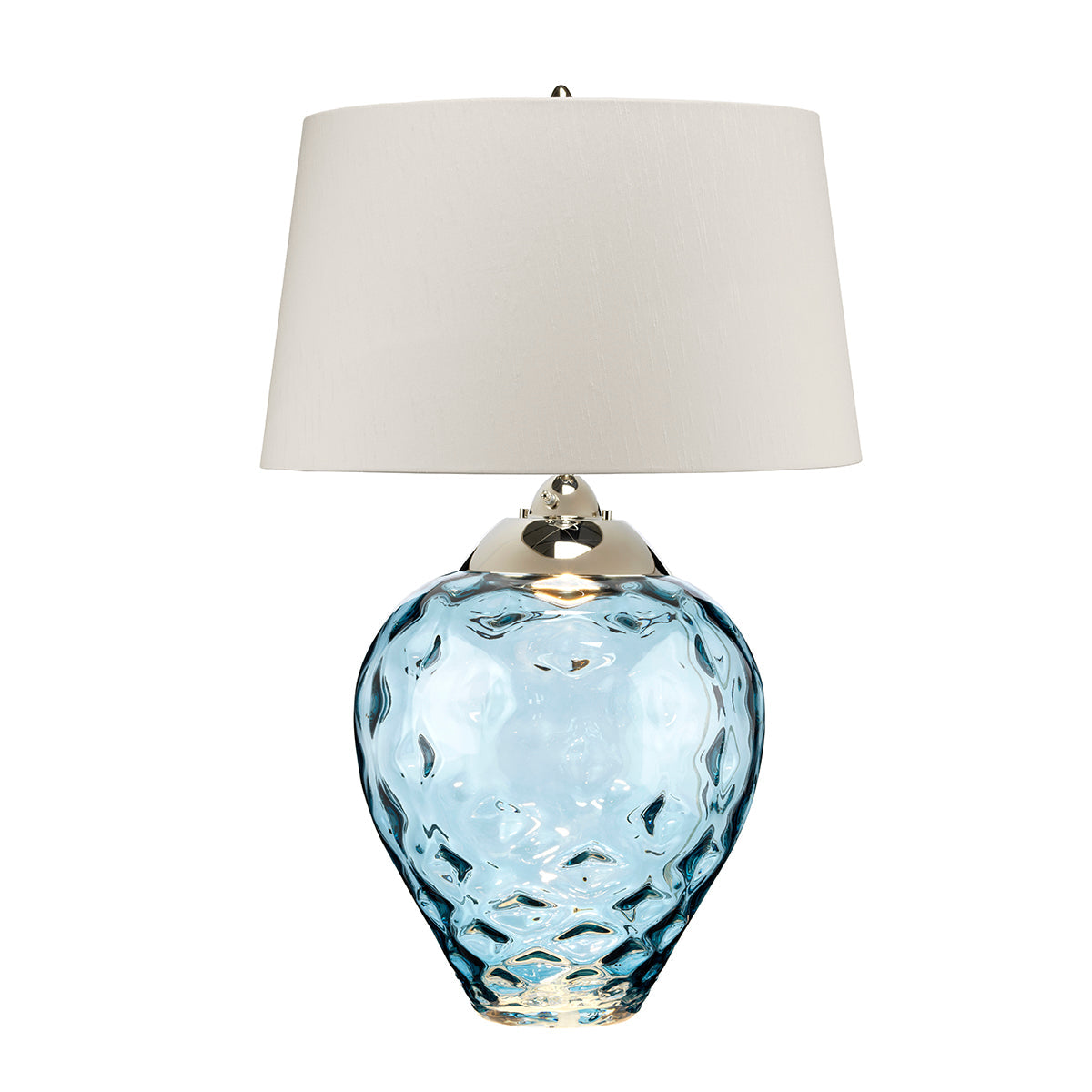 Samara Small Table Lamp - Light Blue - Quintiesse Lighting