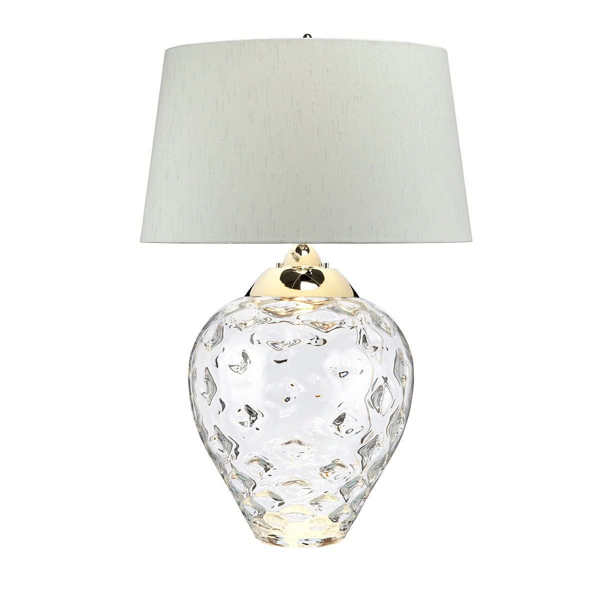 Samara Large Table Lamp - Clear - Quintiesse Lighting